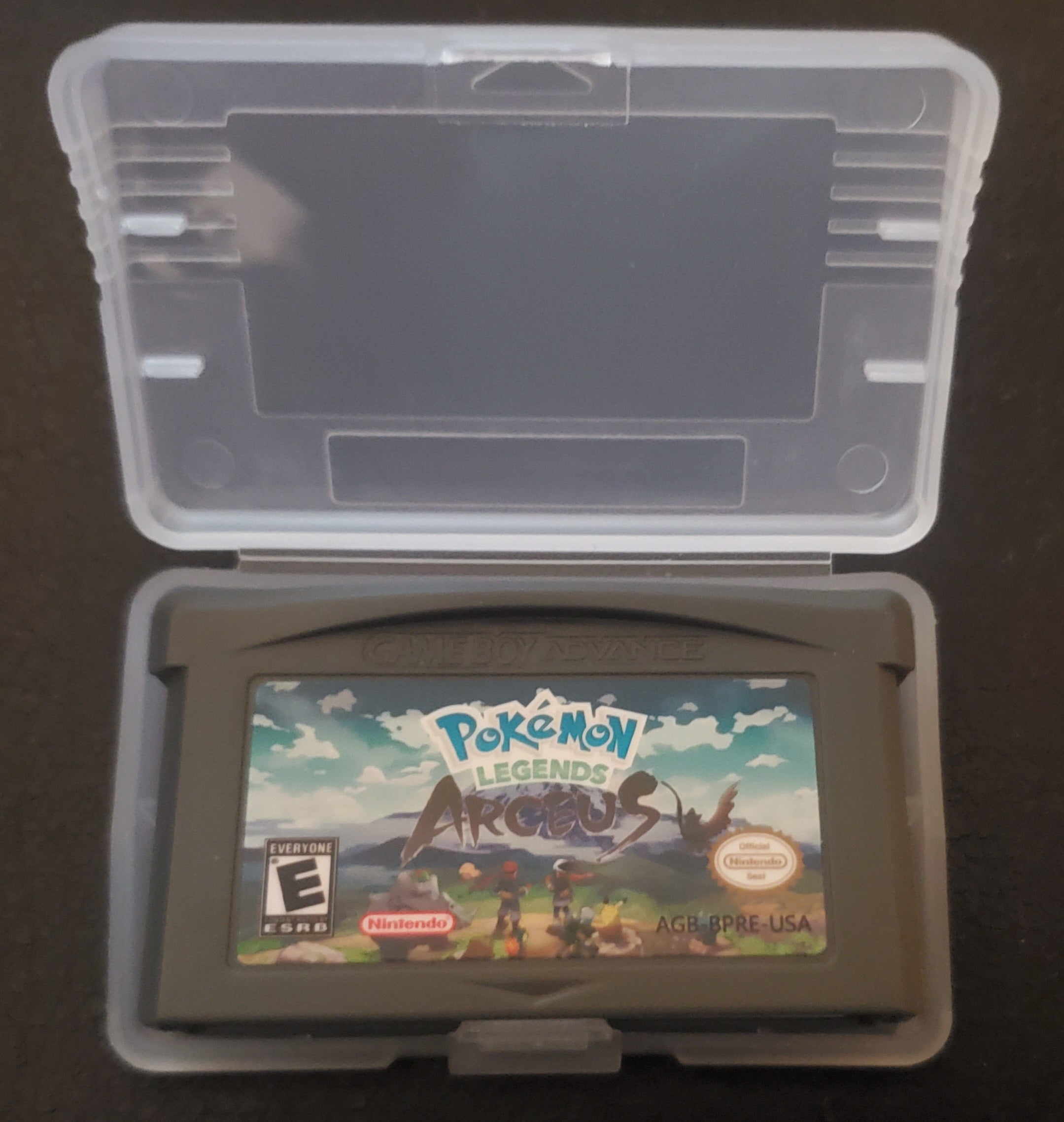Pokemon Arceus Legends GBA ROM Hack Video Game Custom Gameboy Advance
