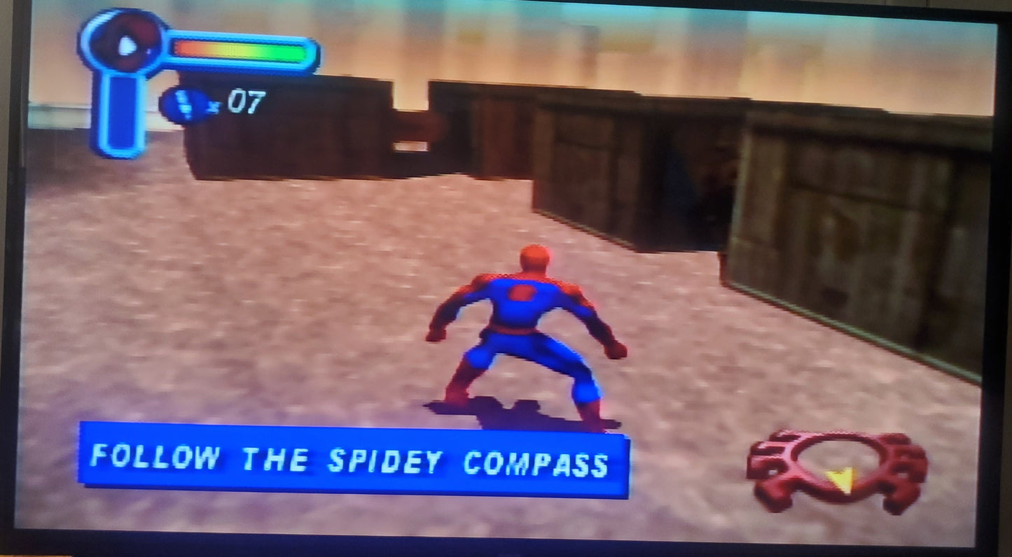 Spider-Man N64 Nintendo 64 Video Game Cartridge 2000
