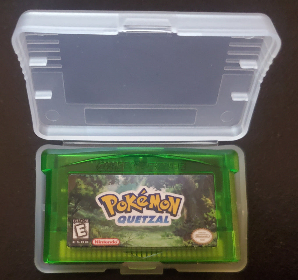 Pokemon Quetzal GBA ROM Hack Video Game Custom Gameboy Advance