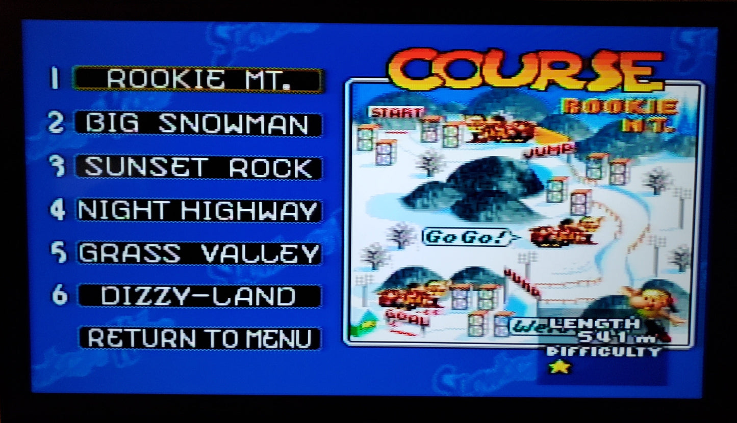 Snowboard Kids 1 N64 Nintendo 64 Video Game Cartridge 1997