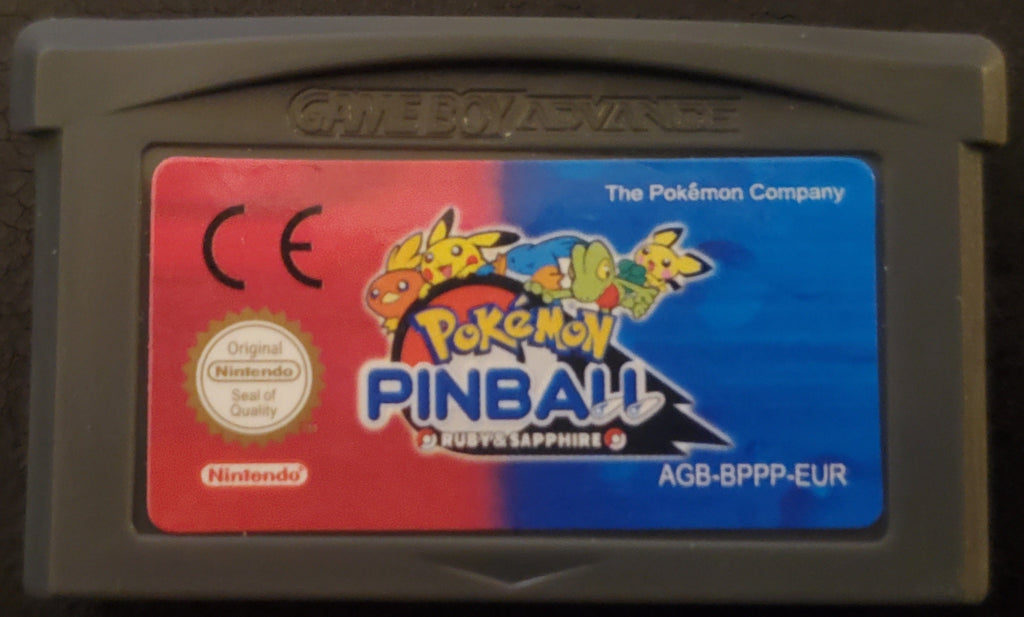 Pokemon Pinball Ruby & Sapphire GBA Pokemon ROM Hack Game Boy Advance