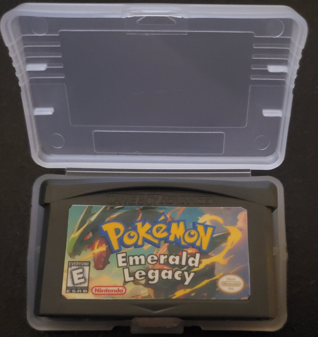 Pokemon Emerald Legacy GBA Pokemon ROM Hack Video Game Boy Advance
