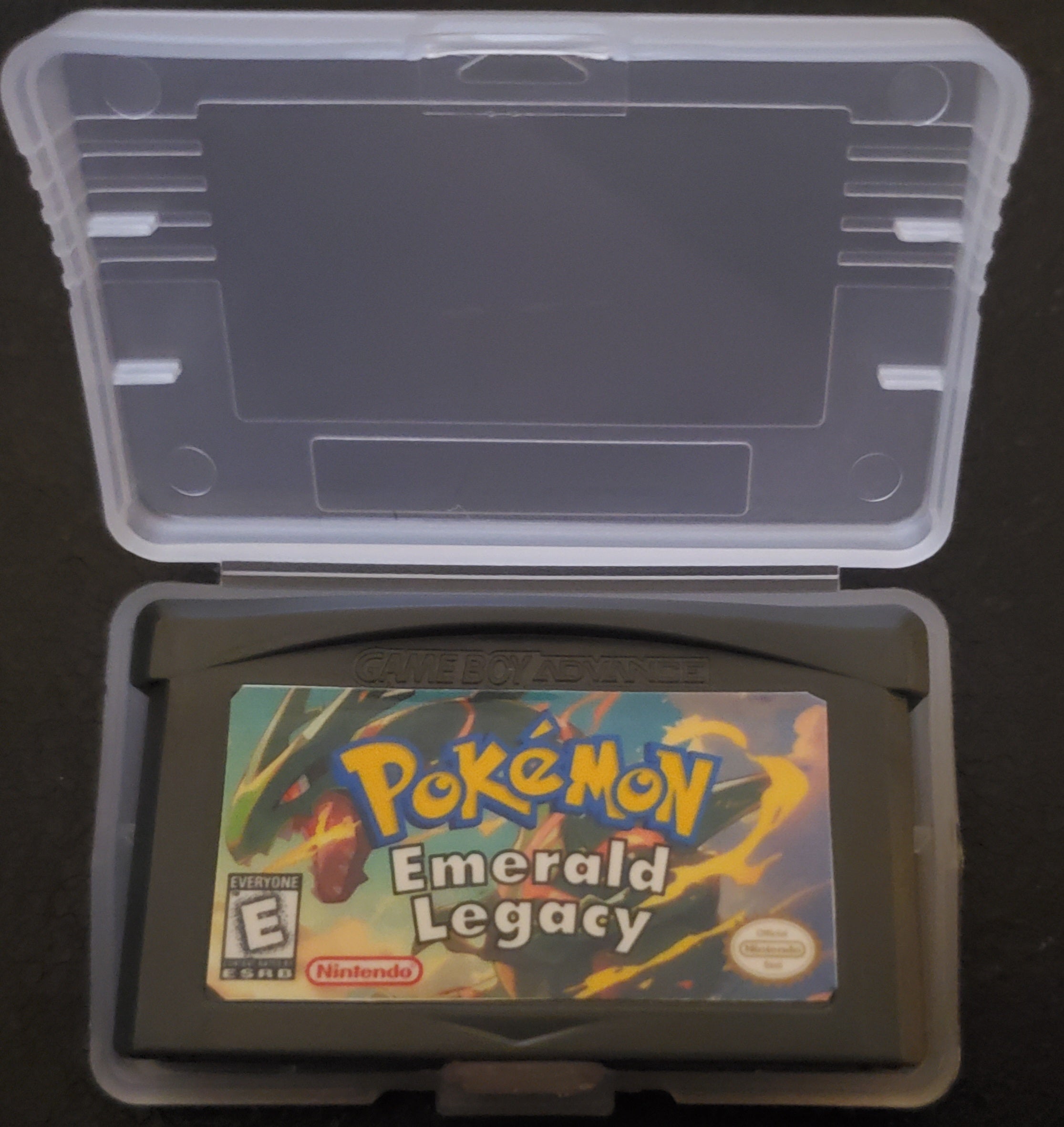 Pokemon Emerald Legacy GBA Pokemon ROM Hack Video Game Boy Advance