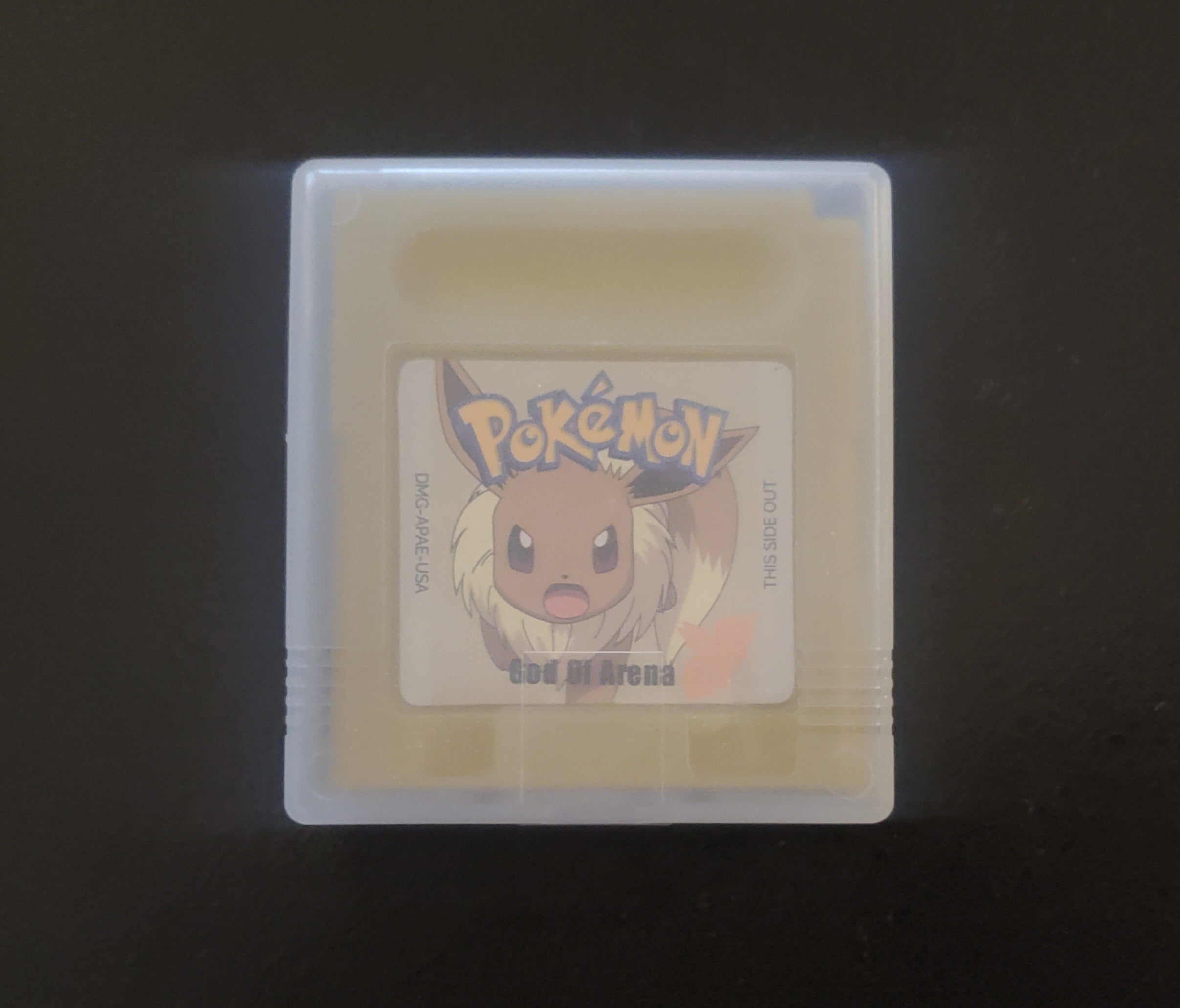 Pokemon God of Arena GBC Video Game Cartridge Gameboy Color ROM Hack