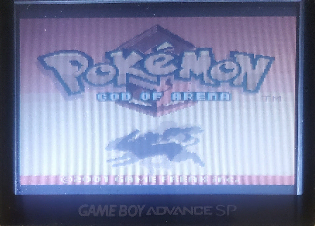 Pokemon God of Arena GBC Video Game Cartridge Gameboy Color ROM Hack