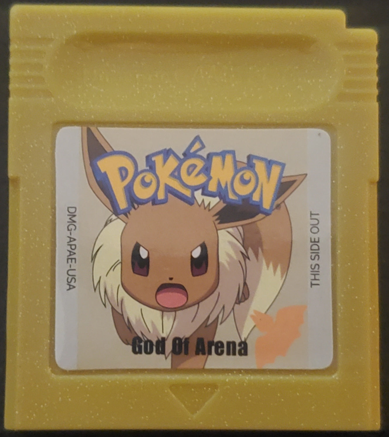 Pokemon God of Arena GBC Video Game Cartridge Gameboy Color ROM Hack