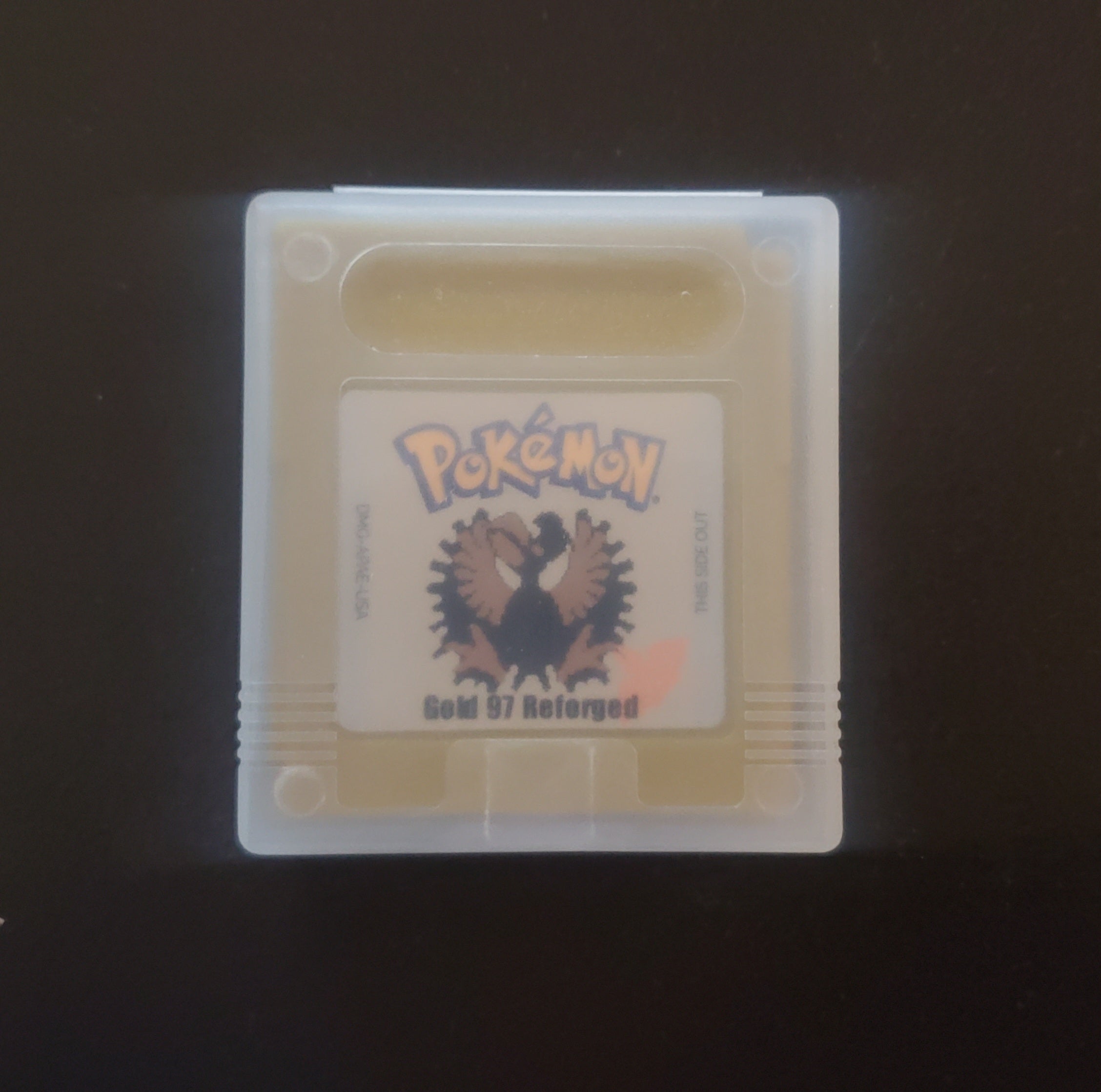 Pokemon Gold 97 Reforged GBC Video Game Gameboy Color ROM Hack