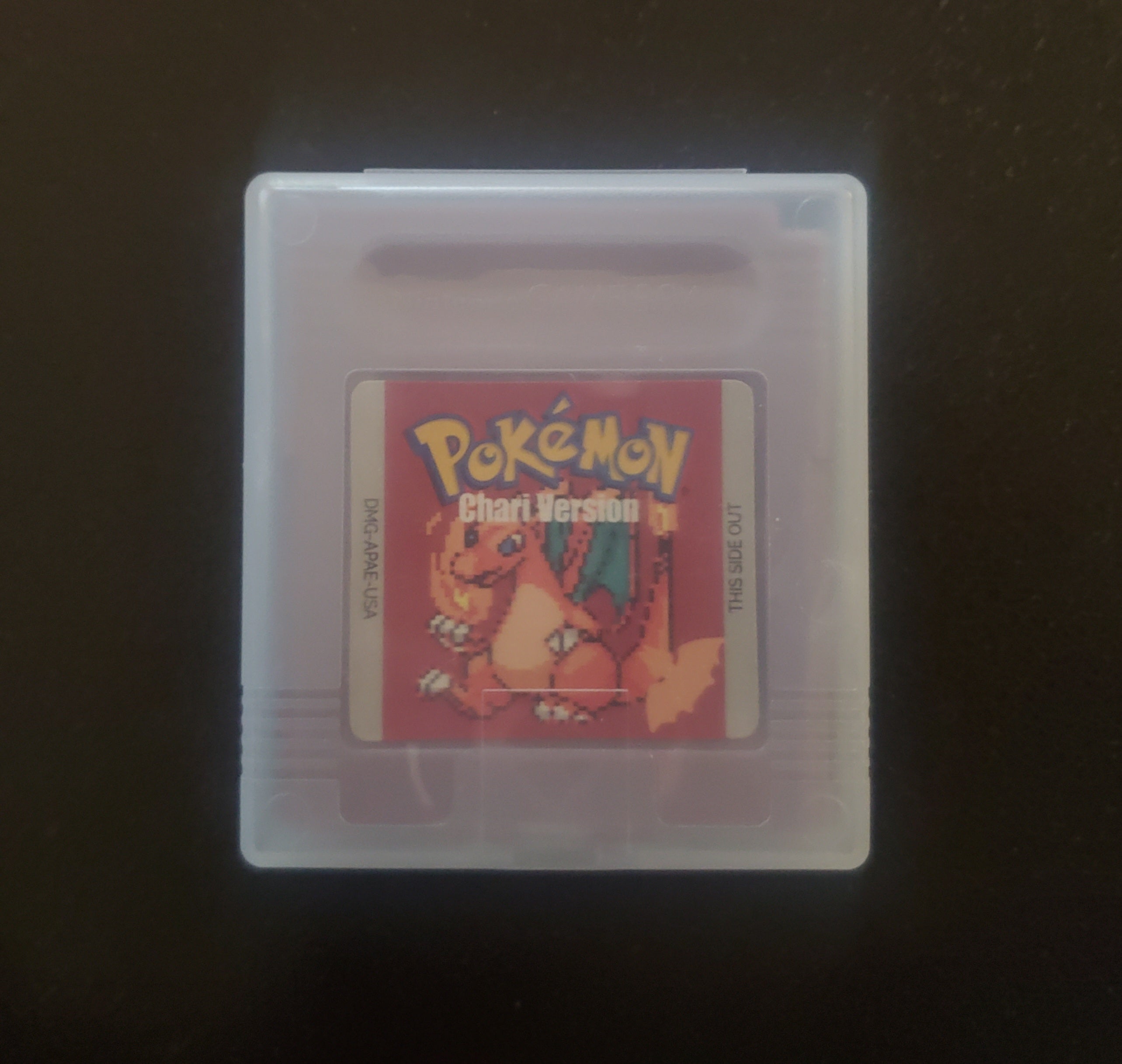 Pokemon Chari Version GBC Video Game Gameboy Color ROM Hack
