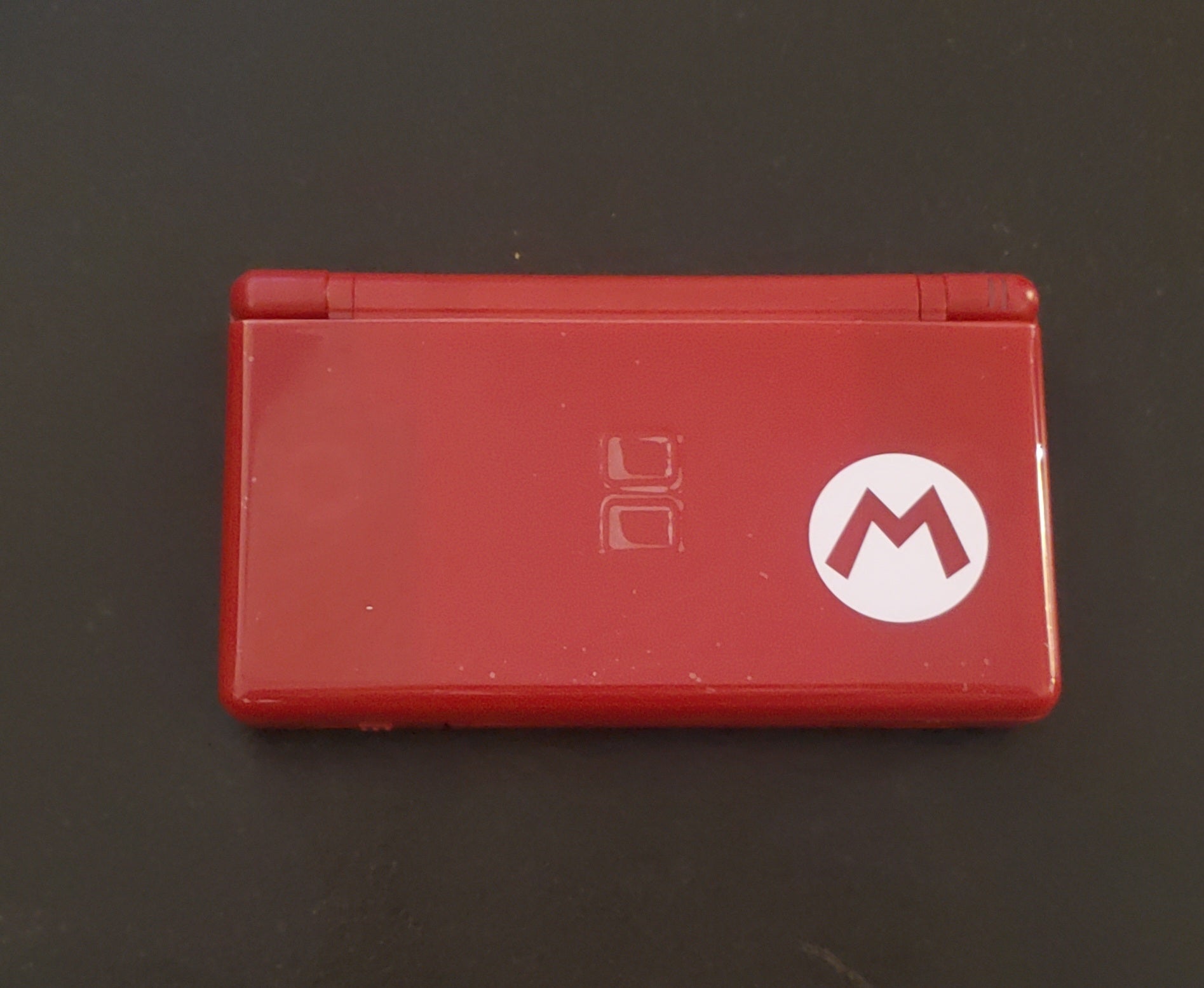 Nintendo DS Lite Console Red Mario NDS, DSL, DSi, and GBA