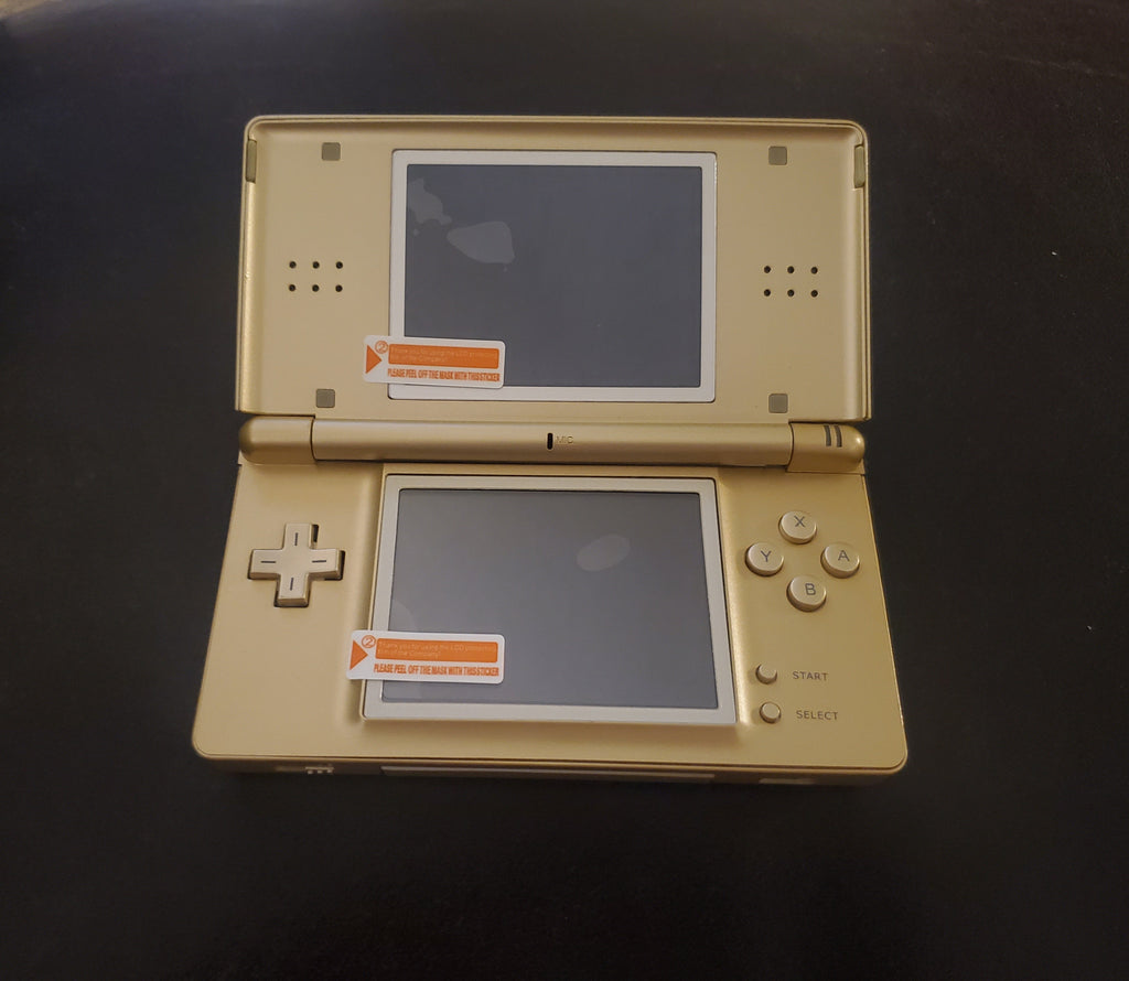 Nintendo DS Lite Console Zelda TriForce Gold NDS, DSL, DSi, and GBA
