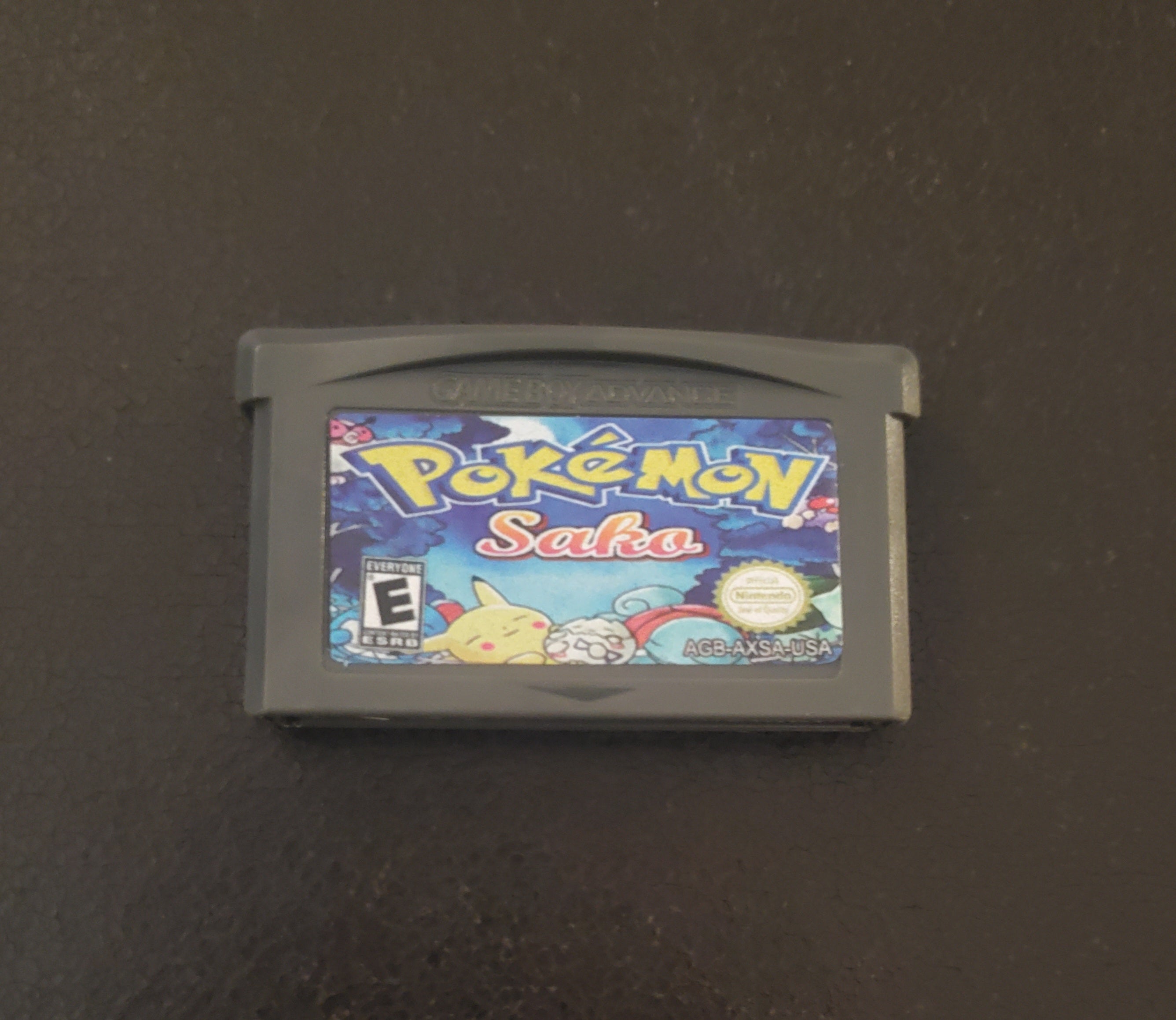 Pokemon Sako GBA ROM Hack Video Game Custom Gameboy Advance