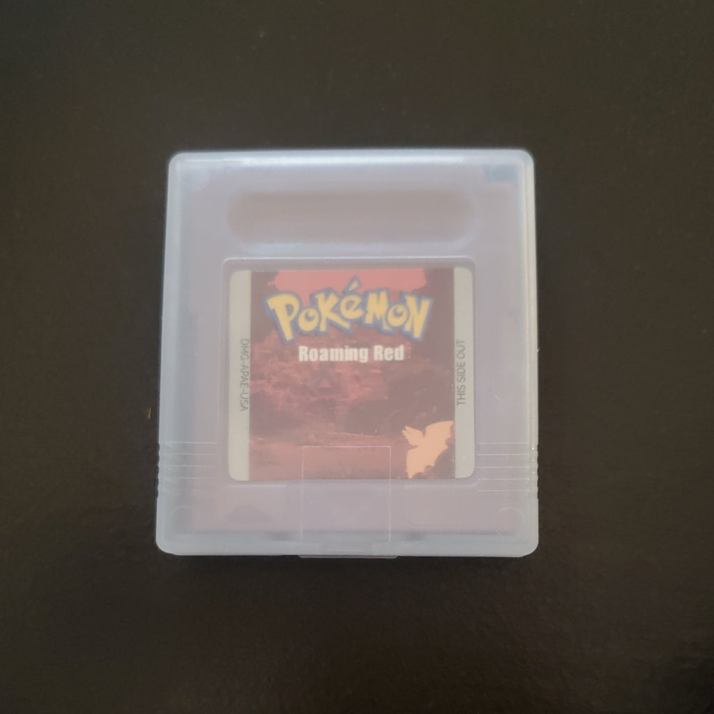 Pokemon Roaming Red GBC Video Game Gameboy Color ROM Hack