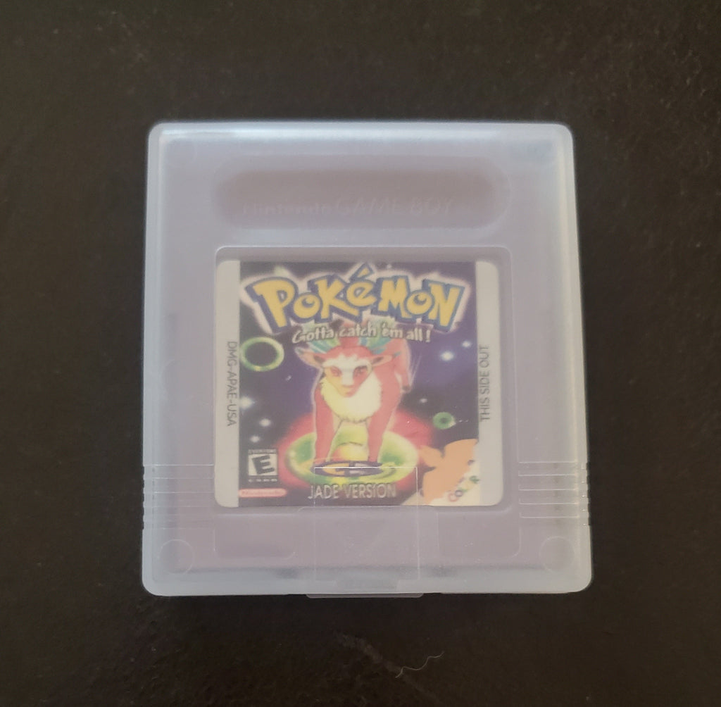 Pokemon Jade Version GBC Video Game Gameboy Color ROM Hack