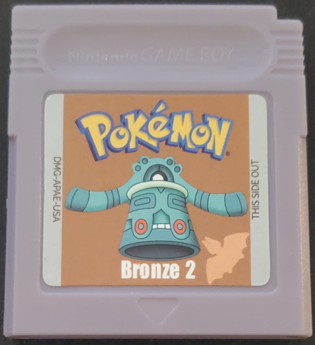 Pokemon Bronze 2 GBC Video Game Gameboy Color ROM Hack