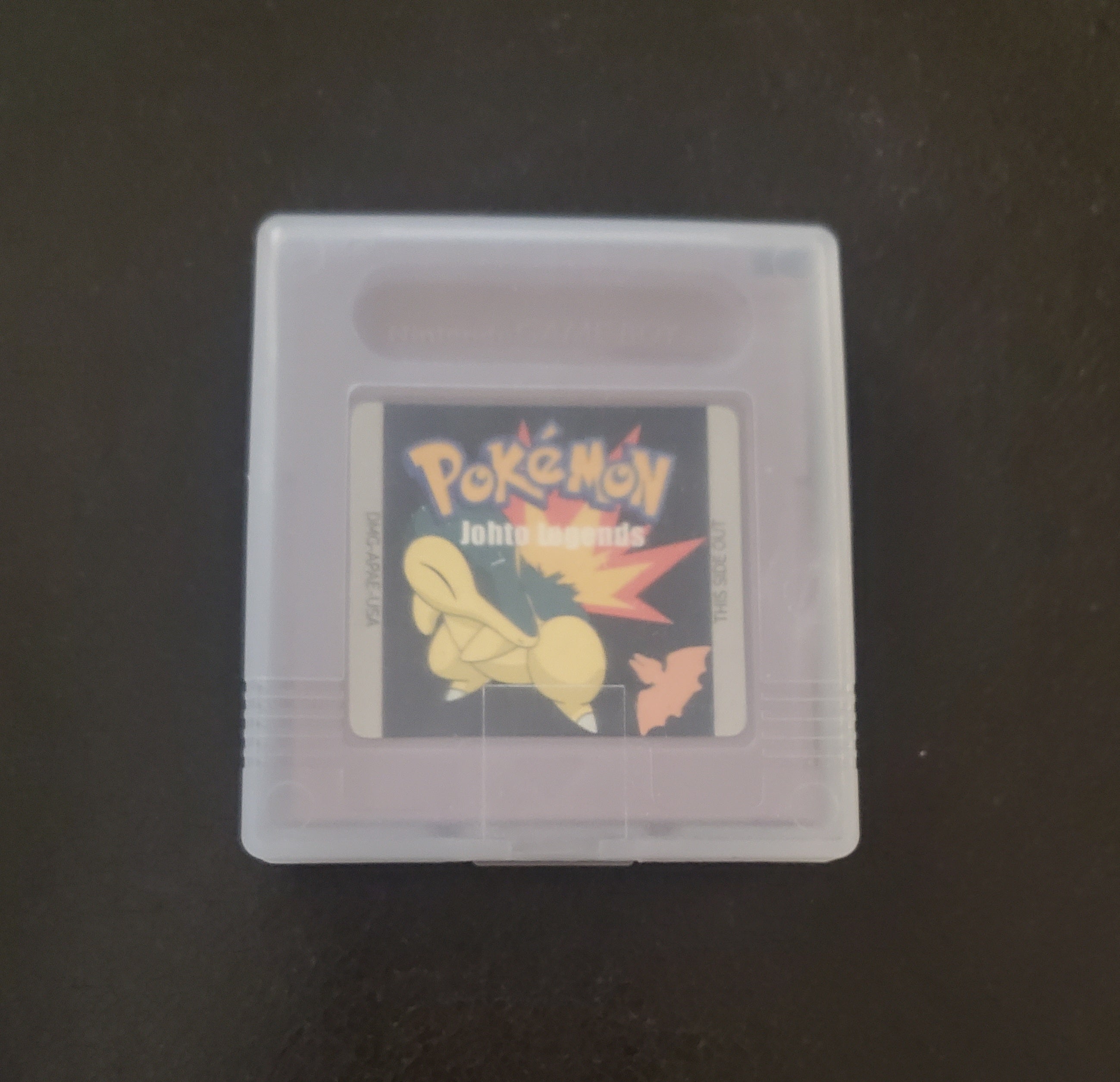 Pokemon Johto Legends GBC Video Game Gameboy Color ROM Hack