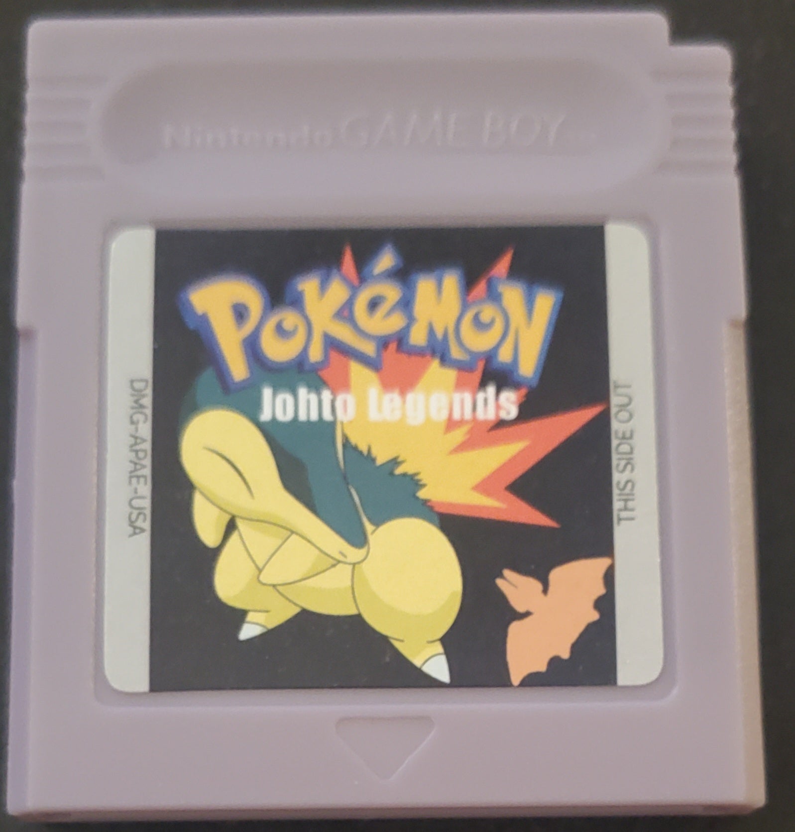 Pokemon Johto Legends GBC Video Game Gameboy Color ROM Hack