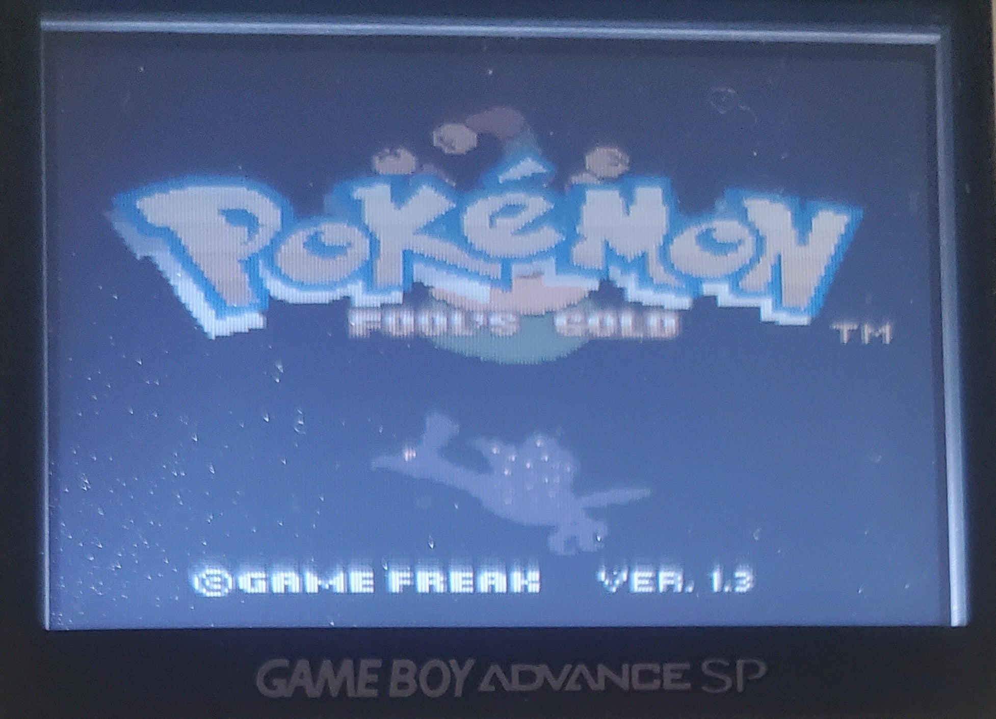 Pokemon Fool's Gold GBC Video Game Gameboy Color ROM Hack