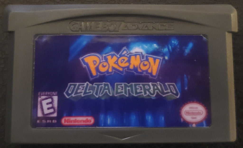 Pokemon Delta Emerald GBA ROM Hack Video Game Boy Advance