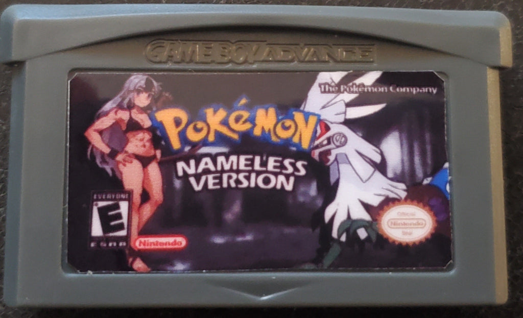Pokemon Namless GBA Video Game Boy Advance Custom ROM Hack