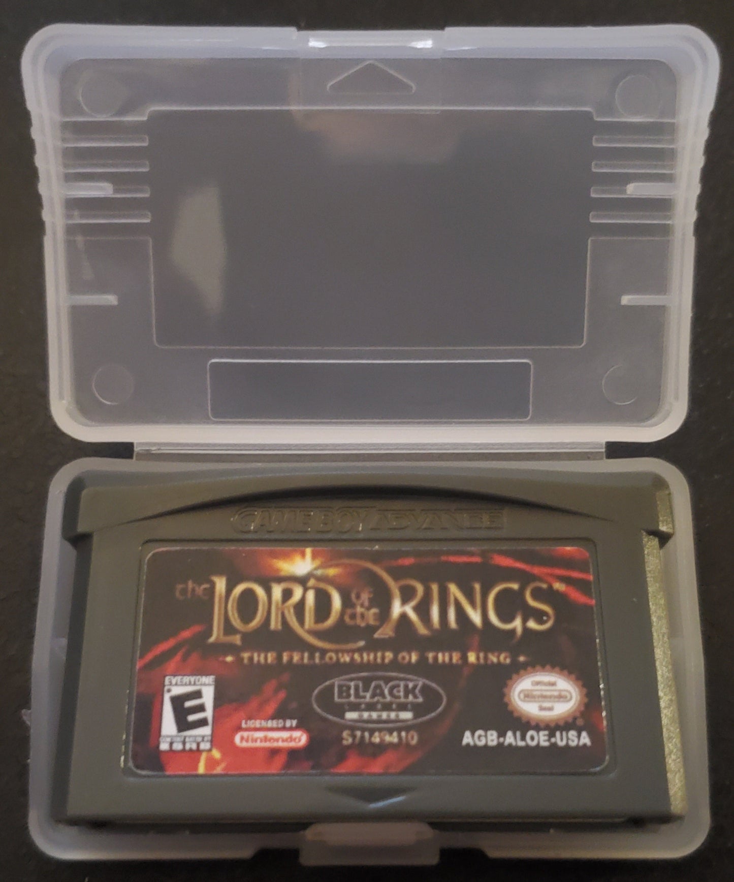 Lord of the Rings Fellowship of the Ring GBA Game Boy Advance Nintendo