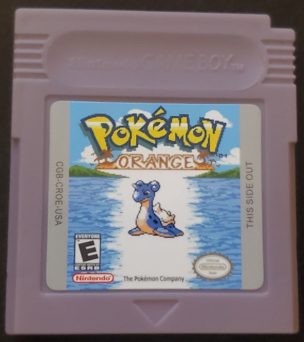Pokemon Orange GBC ROM Hack Video Game Custom Gameboy Color