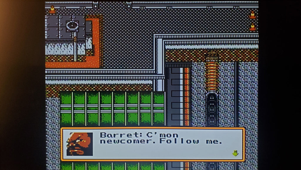 FF7 Advent Children NES Game Nintendo System ROM Hack Final Fantasy