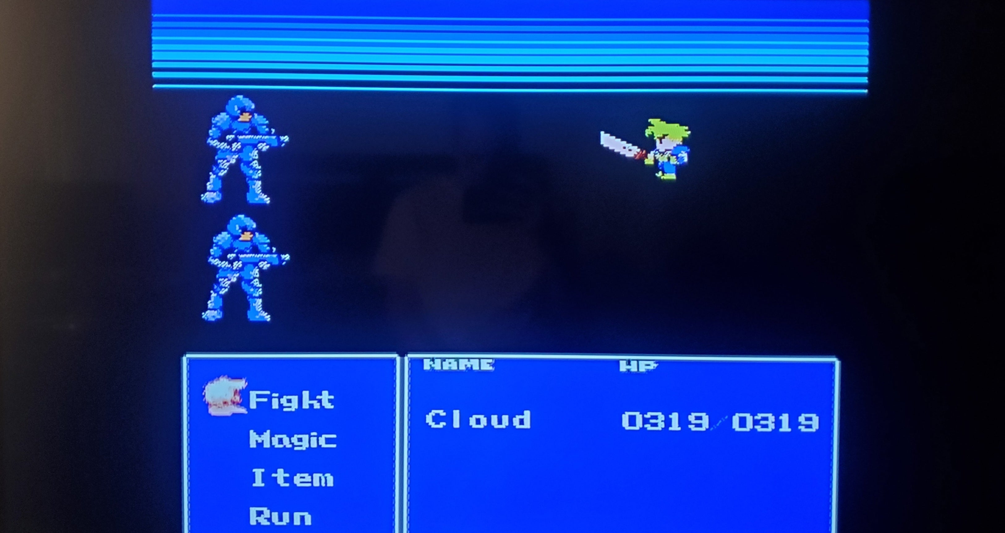 FF7 Advent Children NES Game Nintendo System ROM Hack Final Fantasy