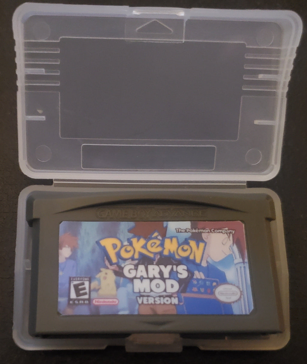 Pokemon Gary's Mod GBA ROM Hack Video Game Boy Advance