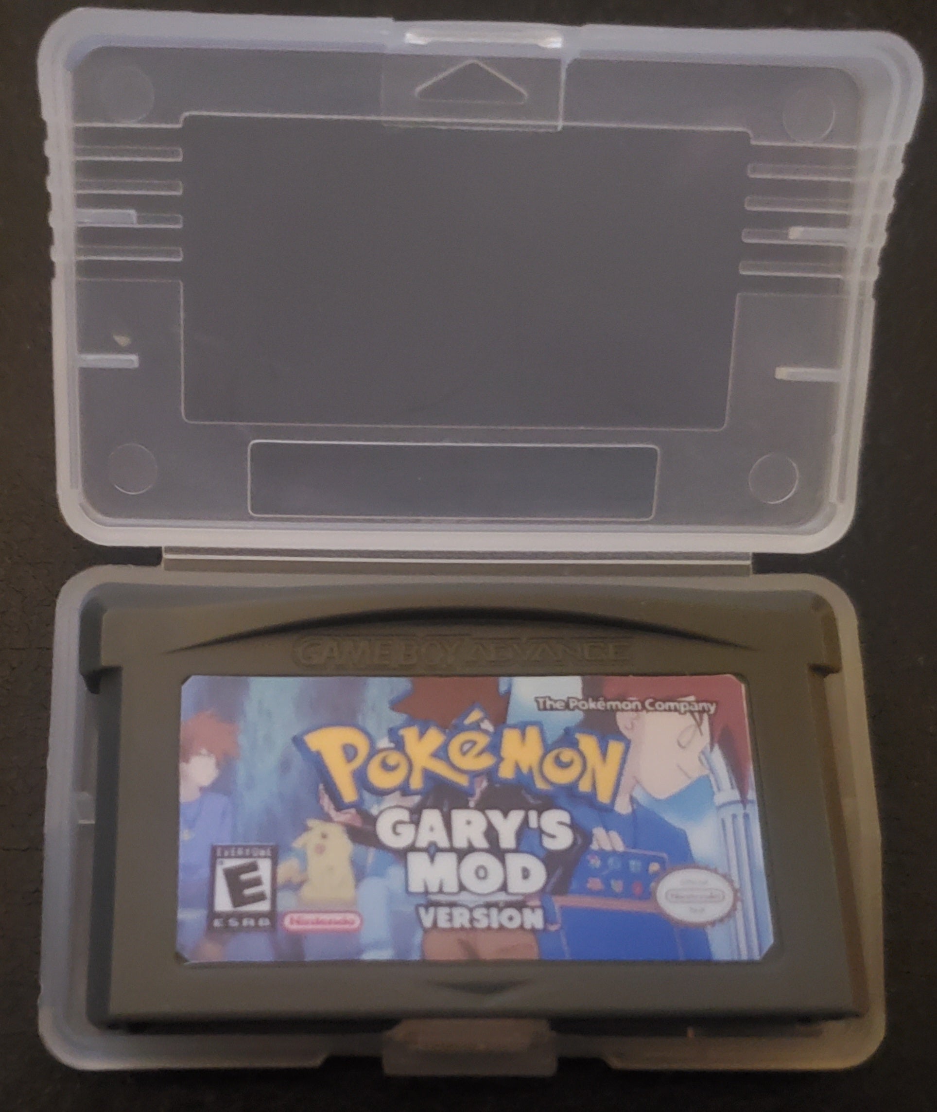 Pokemon Gary's Mod GBA ROM Hack Video Game Boy Advance