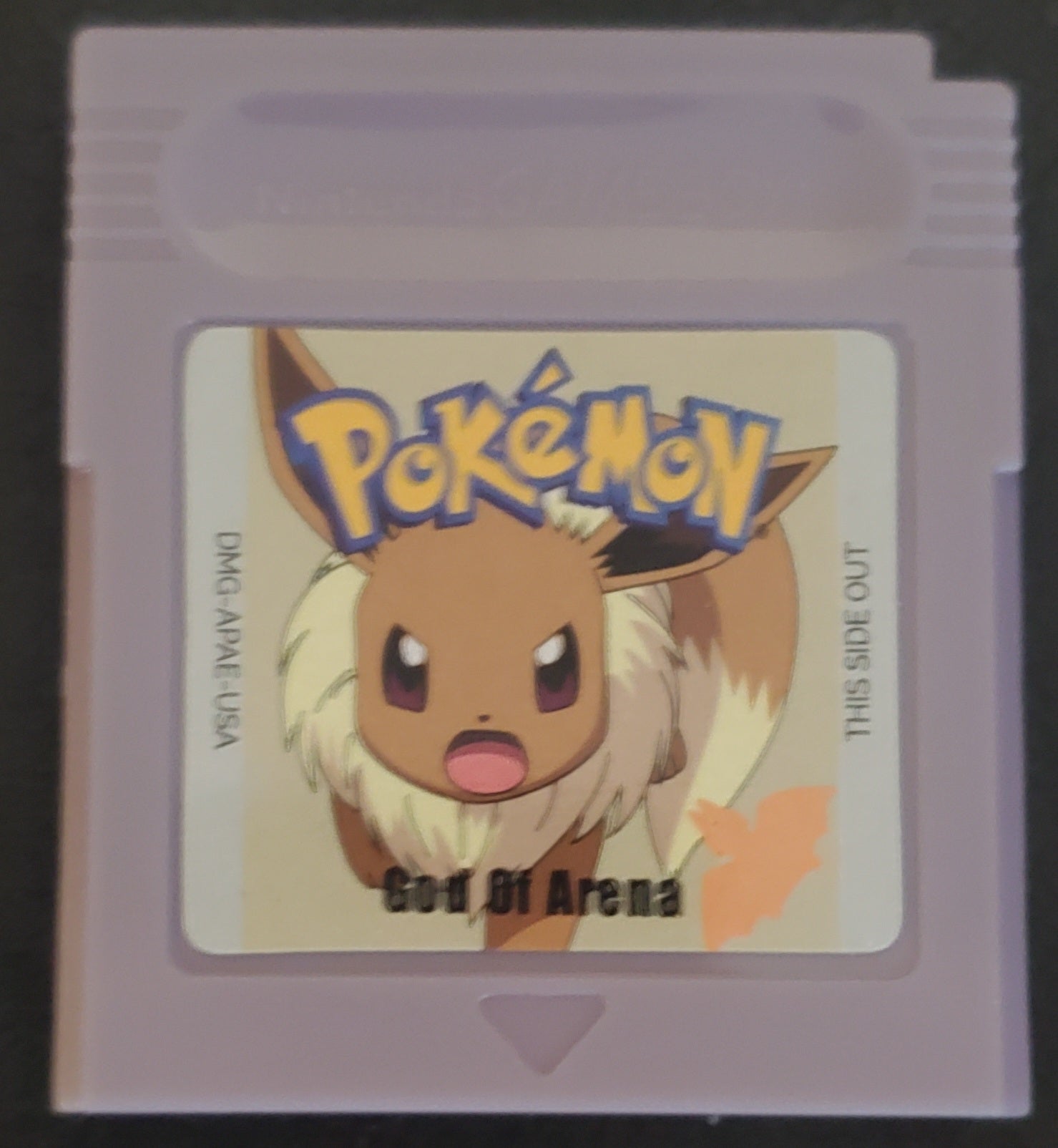 Pokemon God of Arena GBC Video Game Cartridge Gameboy Color ROM Hack