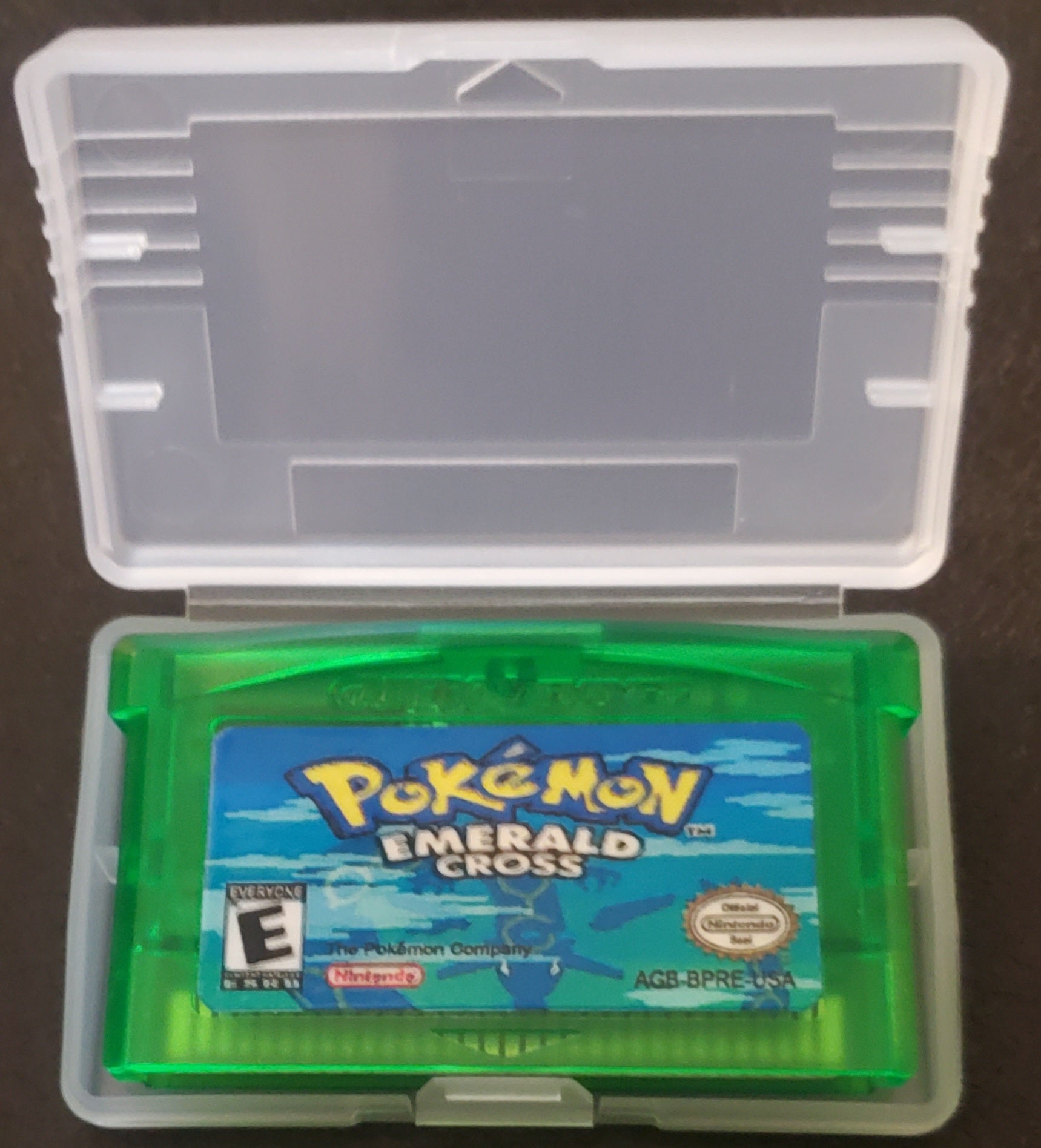 Pokemon Emerald Cross GBA Pokemon ROM Hack Video Game Boy Advance