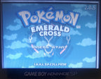 Pokemon Emerald Cross GBA Pokemon ROM Hack Video Game Boy Advance