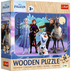 Trefl Wooden Disney Amazing Frozen 24 Piece Puzzle