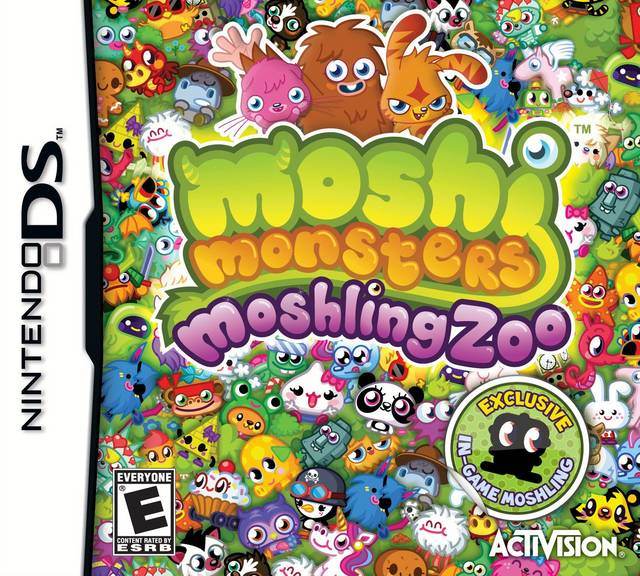 Moshi Monsters: Moshling Zoo (Nintendo DS) - Game Manual Only