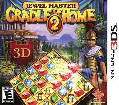 Jewel Master: Cradle of Rome 2 (Nintendo 3DS) - Complete - Good