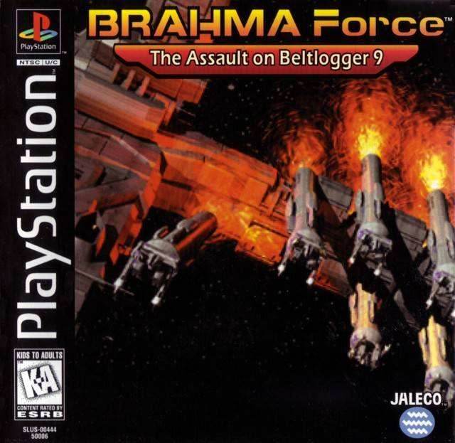 BRAHMA Force: The Assault on Beltlogger 9 (Playstation) - Game Manual Only