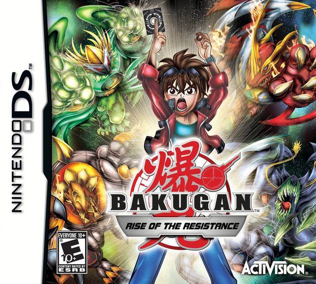 Bakugan: Rise Of The Resistance (Nintendo DS) - Game Manual Only