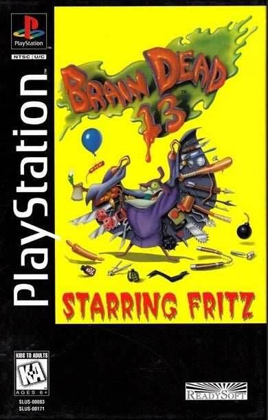 Brain Dead 13 (Playstation) - Game Manual Only