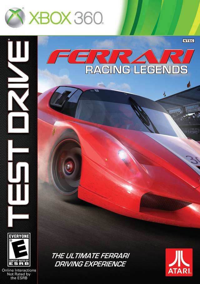 Test Drive: Ferrari Racing Legends (Xbox 360) - Game Manual Only
