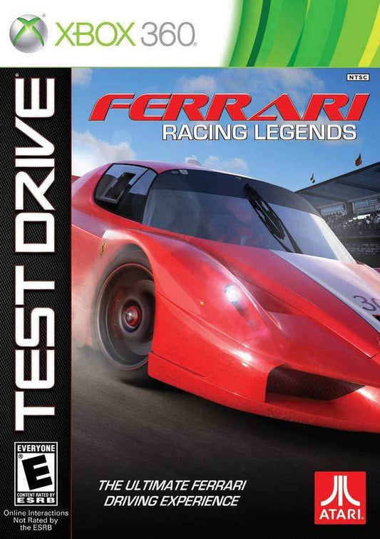 Test Drive: Ferrari Racing Legends (Xbox 360) - Game Manual Only