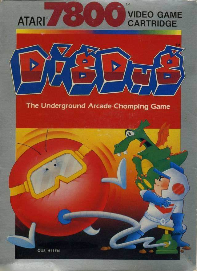 Dig Dug (Atari 7800) - Game Manual Only