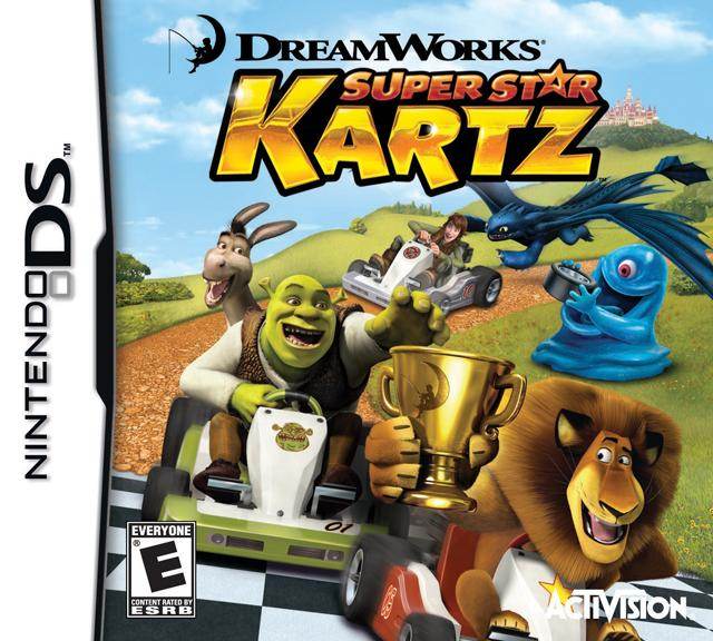 Dreamworks Super Star Kartz (Nintendo DS) - Game Manual Only