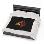 Owliver Velveteen Plush Blanket - 