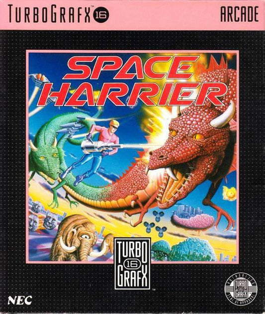 Space Harrier (TurboGrafx-16) - Game Manual Only