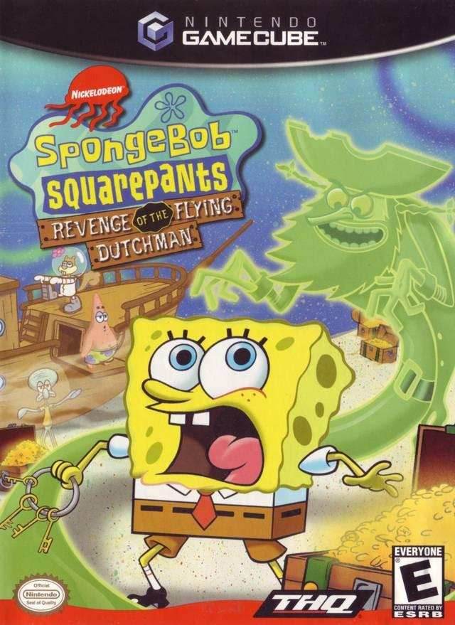 SpongeBob SquarePants Revenge of the Flying Dutchman (Gamecube) - Game Manual Only