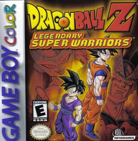 Dragon Ball Z: Legendary Super Warriors (Gameboy Color) - Game Manual Only