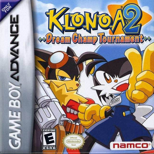 Klonoa 2 Dream Champ Tournament (Gameboy Advance) - Game Manual Only