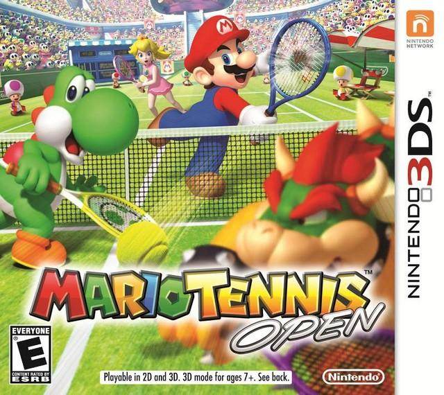 Mario Tennis Open (Nintendo 3DS) - Game Manual Only