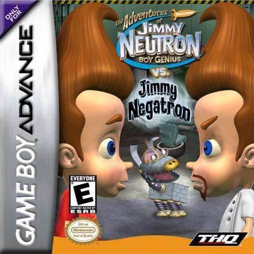 Jimmy Neutron vs Jimmy Negatron (Gameboy Advance) - Game Manual Only