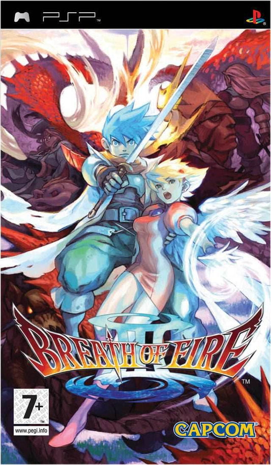 Breath of Fire III 3 (Pegi) (PSP) - Game Manual Only